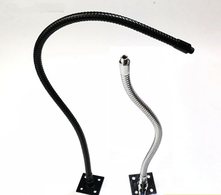 Suporte de lâmpada flexível de 10 mm pescoço de ganso M10 M8 suporte de webcam pescoço de ganso