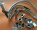 Braçadeira de tubo de pescoço de ganso de metal galvanizado Suporte flexível para webcam personalizado