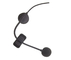 Fone de ouvido de plástico tubo pescoço de ganso flexível 3M microfone capacete EVA